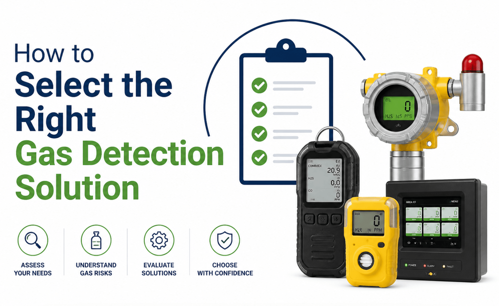 How to Select the Right Gas Detection Solution