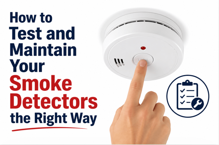 How to Test and Maintain Your Smoke Detectors the Right Way