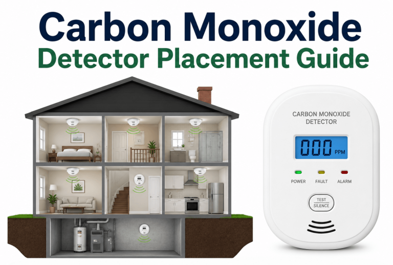 Carbon Monoxide Detector Placement Guide: Room by Room