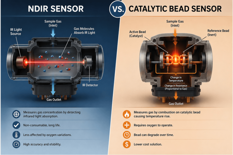 NDIR vs. Catalytic Bead Sensor: Which Combustible Gas Detection Technology Is Right for You?