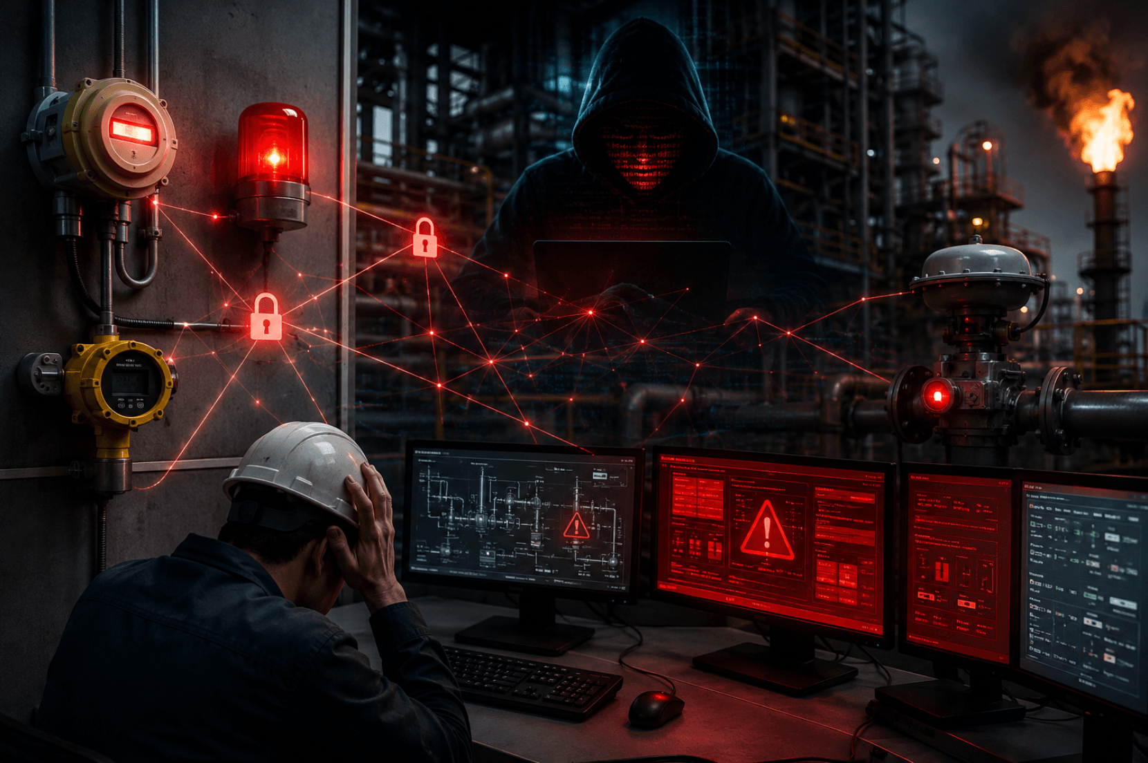 How a Cyberattack Could Affect Industrial Gas Alarms and Shutdown Systems